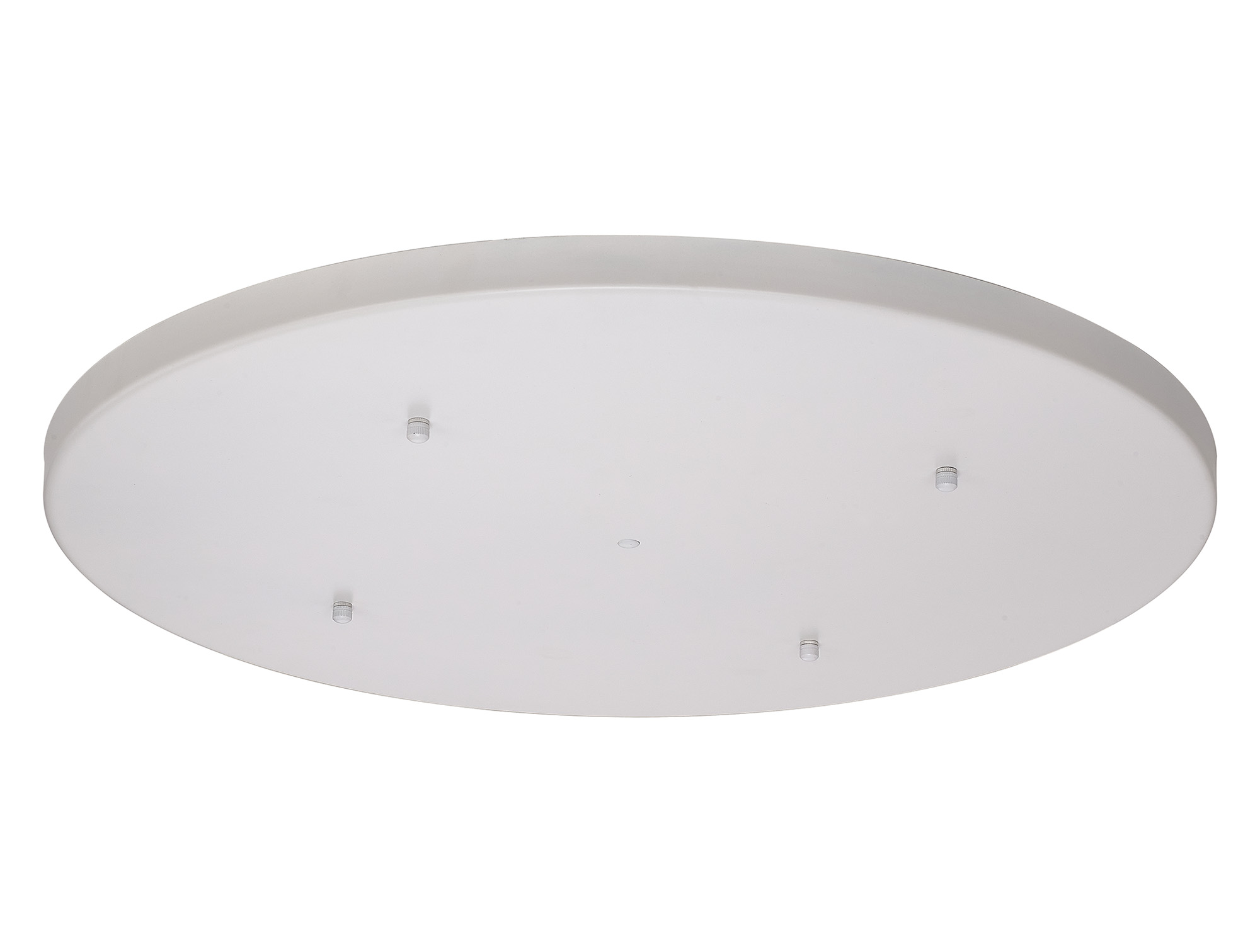 D0831WH/NH  Hayes No Hole 60cm Round Ceiling Plate White